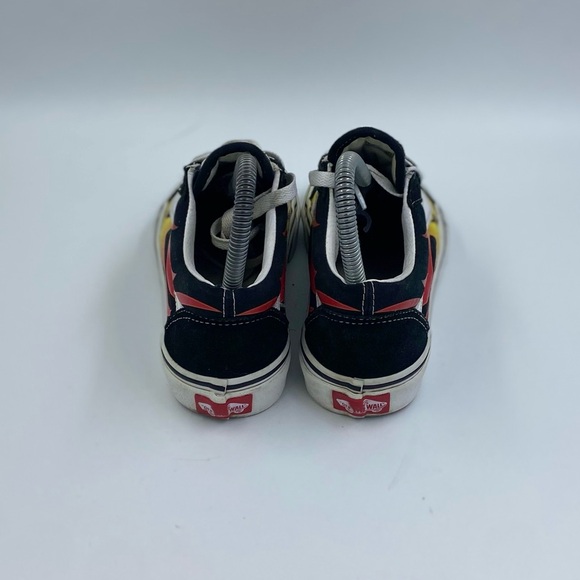 Vans flame old Skool womens size 5.5 - Picture 4 of 6